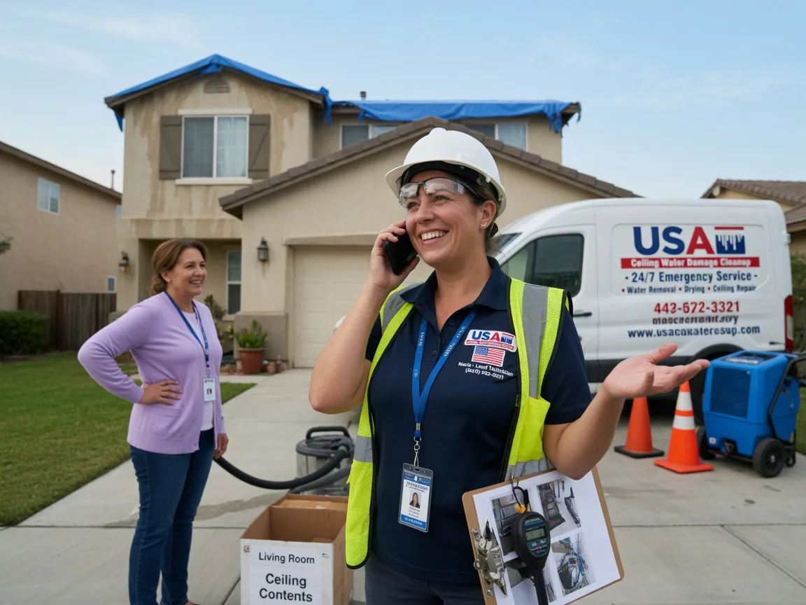 Ceiling Water Damage Restoration Coloma, WI FAQs